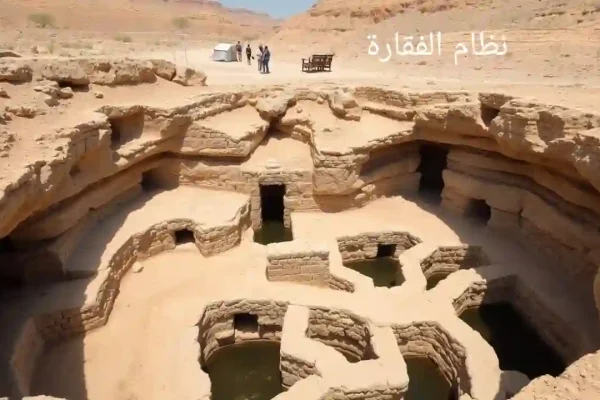 نظام الفقارة في تينركوك: سر الحياة في الواحات القديمة